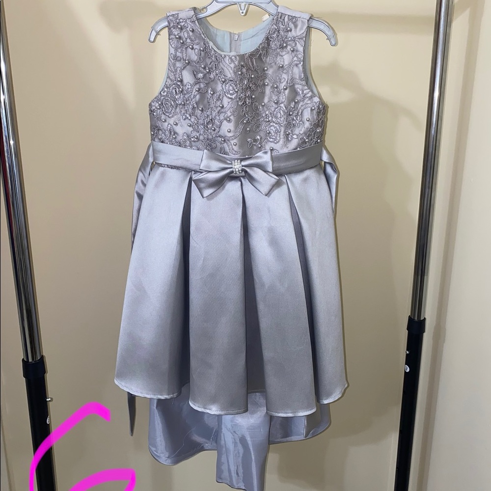 High-Low Flower Girl Dress